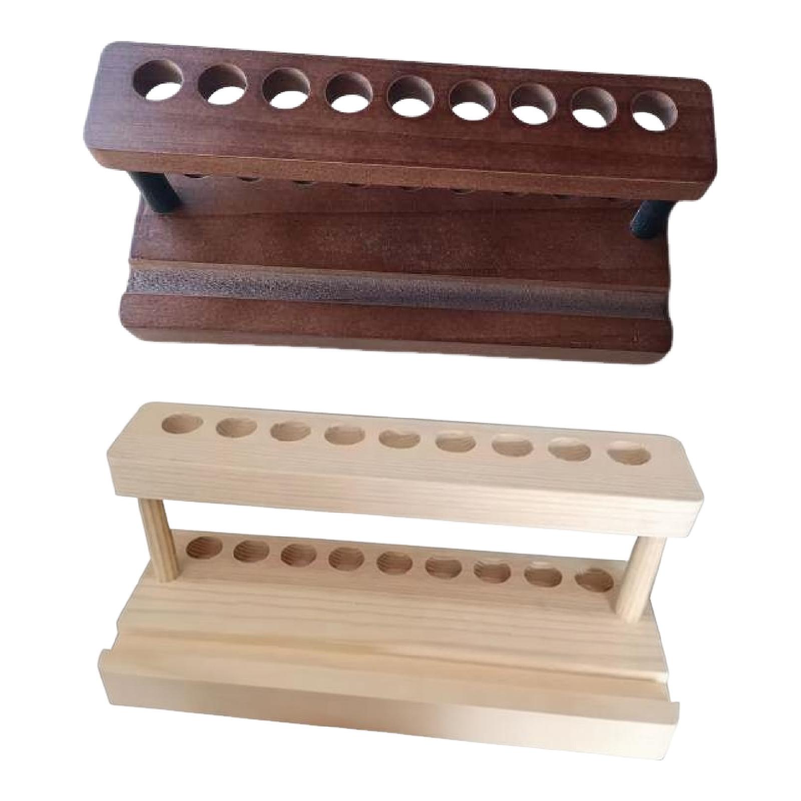 Pen Display Rack Wooden 9 Slot - Phone Accessories Rack บทวิจารณ์และราคา