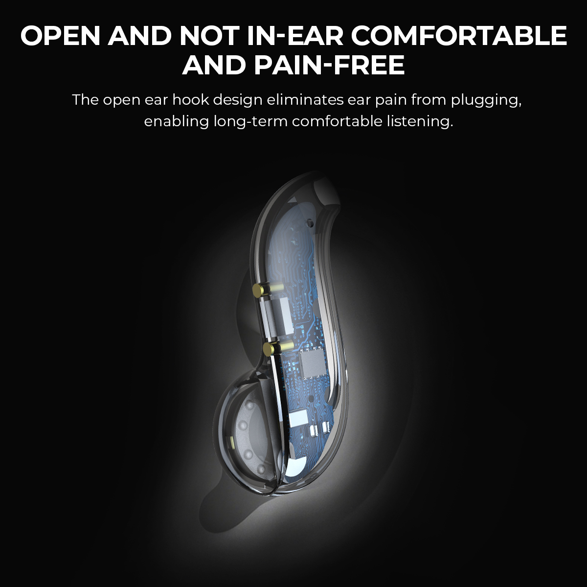 Open-ear Bluetooth Headphones  - Wireless Earbuds Case บทวิจารณ์และราคา