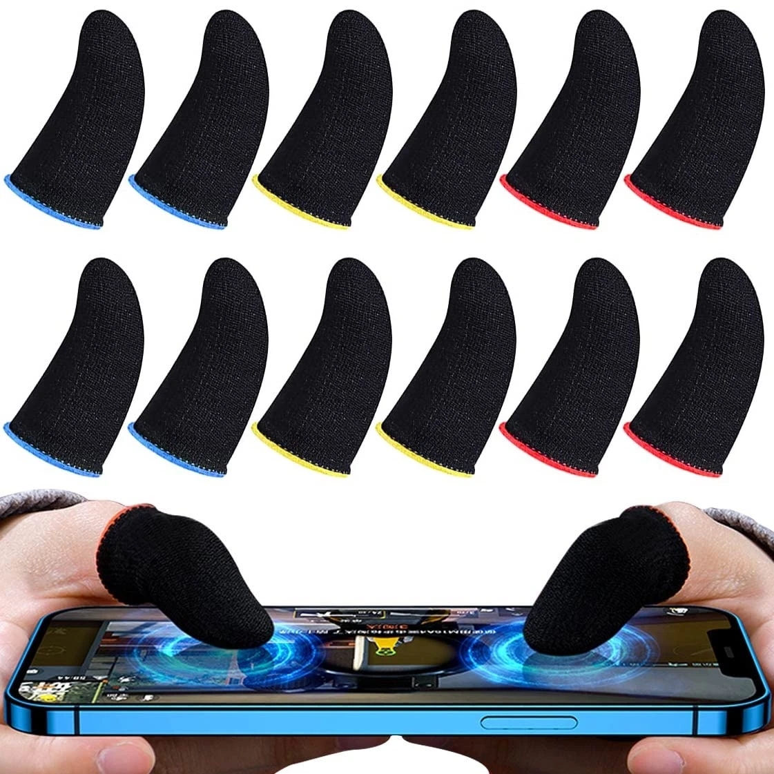Gaming Finger Sleeve Breathabl - Gaming Trigger Phone บทวิจารณ์และราคา