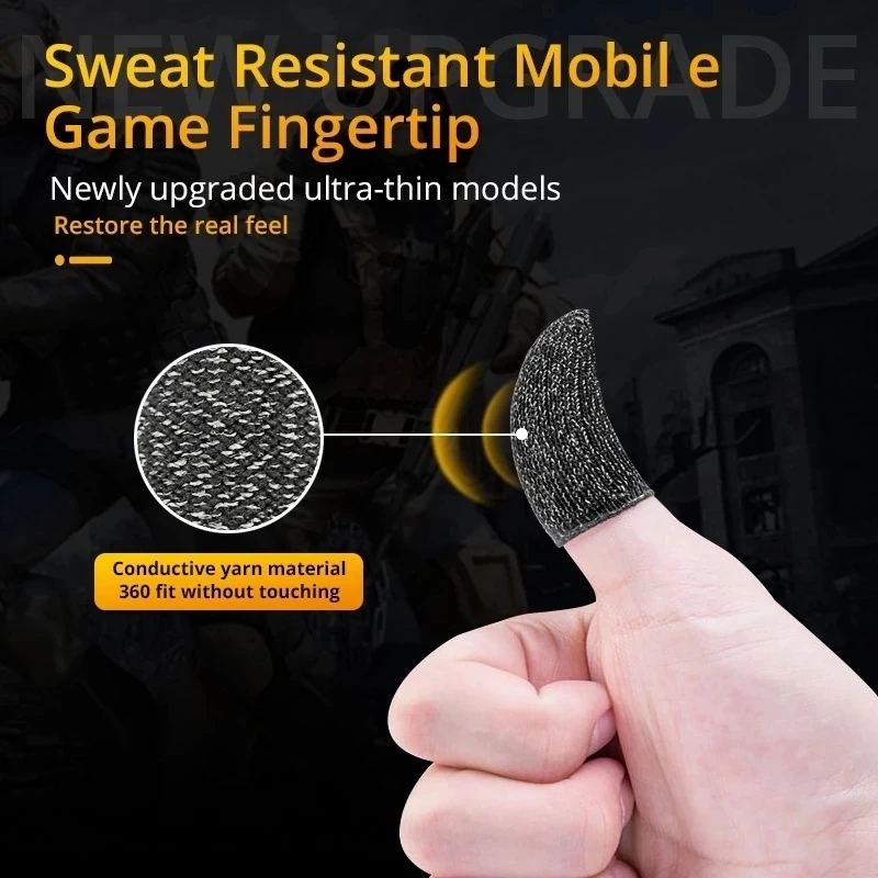 Gaming Finger Sleeve Breathabl - Gaming Trigger Phone บทวิจารณ์และราคา