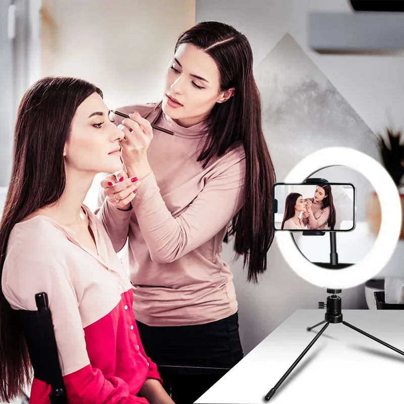 Dimmable26cm LED Ring Light Ki - Selfie Stick Tripod บทวิจารณ์และราคา