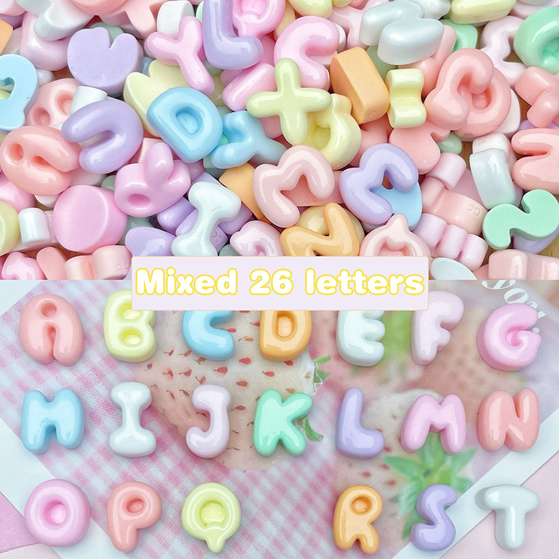 New20Pcs Mini Letters Mixed Re - Phone Accessories Jewelry บทวิจารณ์และราคา