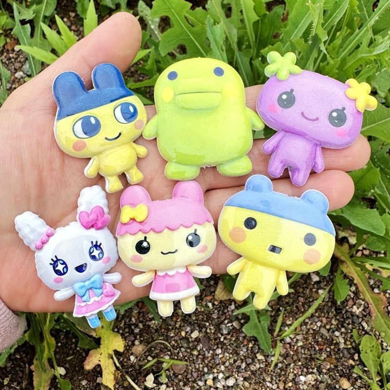45mm Cartoon Tamagotchi double - Phone Accessories Jewelry บทวิจารณ์และราคา
