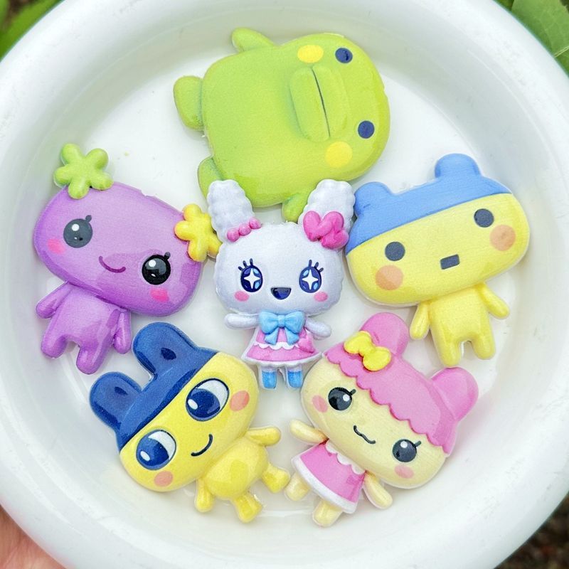 45mm Cartoon Tamagotchi double - Phone Accessories Jewelry บทวิจารณ์และราคา