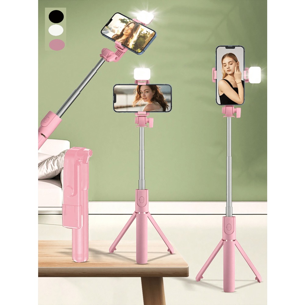 1pc Portable Selfie Stick With - Selfie Stick Tripod บทวิจารณ์และราคา