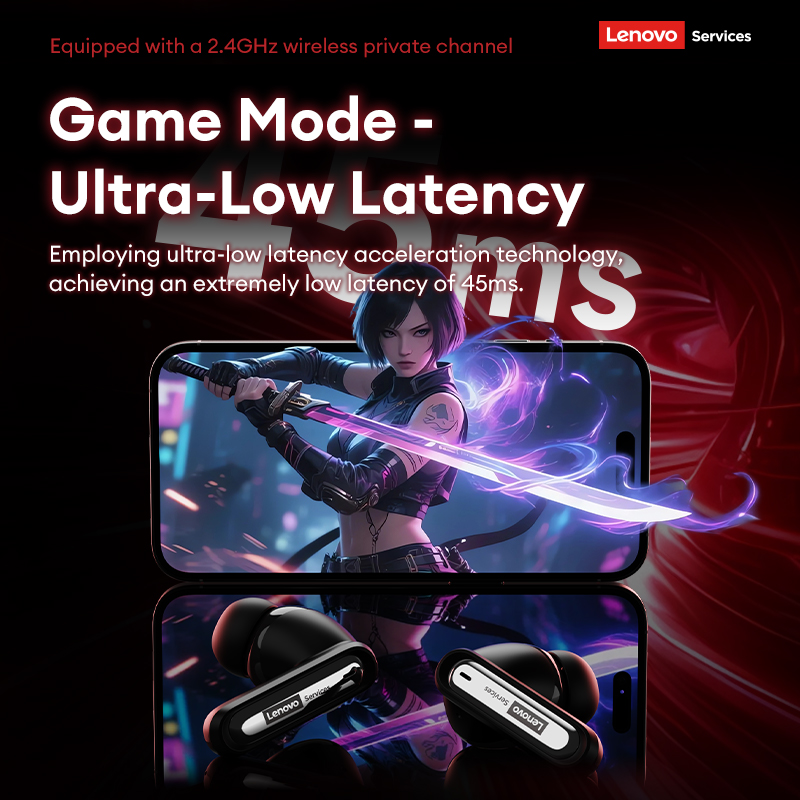 Choice Lenovo Gaming Headset W - Wireless Earbuds Case บทวิจารณ์และราคา