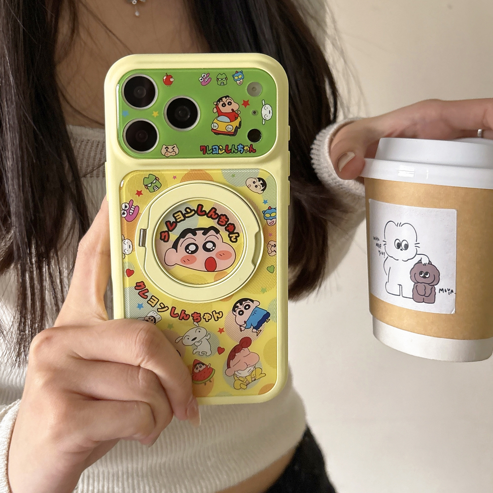 Cute Cartoon Japan Anime Crayo - Phone Accessories Ring บทวิจารณ์และราคา