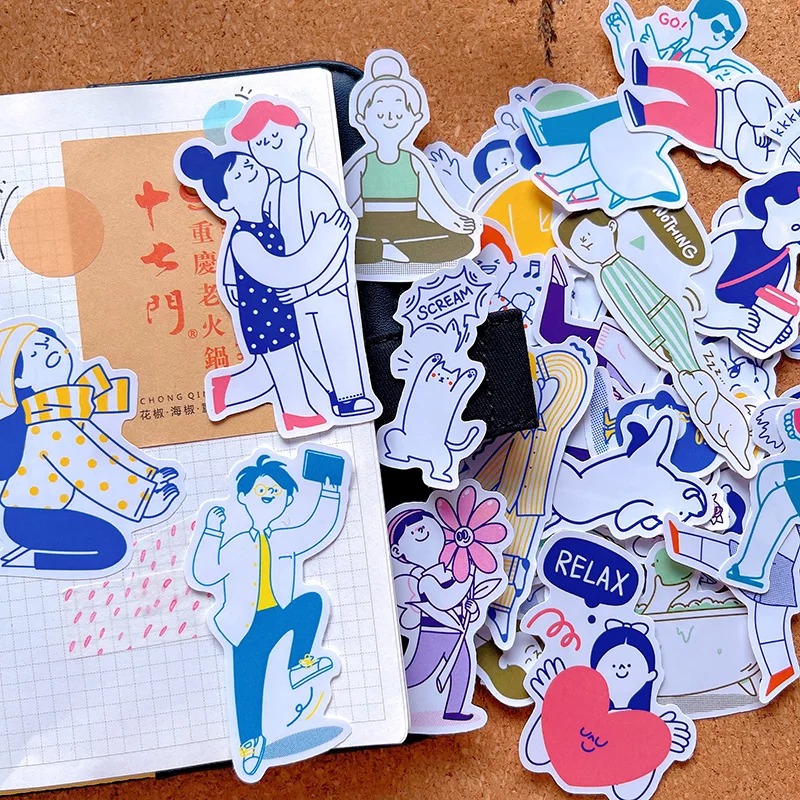 Stickers 42pcs Character Hand  - Phone Accessories For Boys บทวิจารณ์และราคา