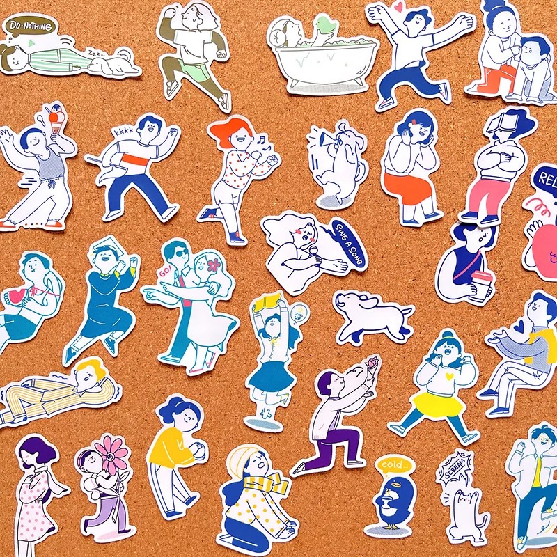 Stickers 42pcs Character Hand  - Phone Accessories For Boys บทวิจารณ์และราคา
