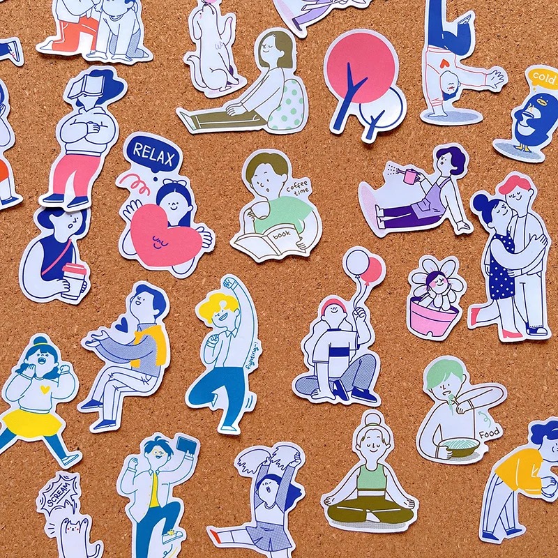 Stickers 42pcs Character Hand  - Phone Accessories For Boys บทวิจารณ์และราคา
