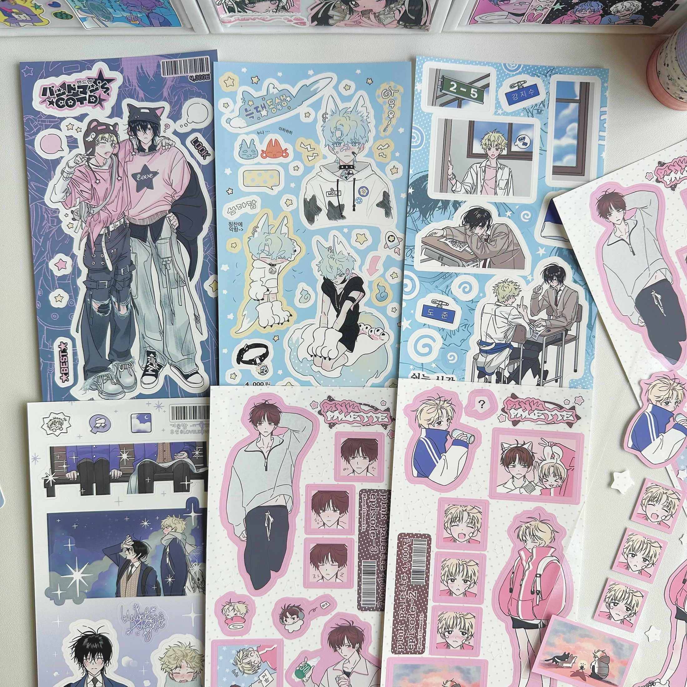 1/6PCS Cute Cartoon Anime Cool - Phone Accessories For Boys บทวิจารณ์และราคา