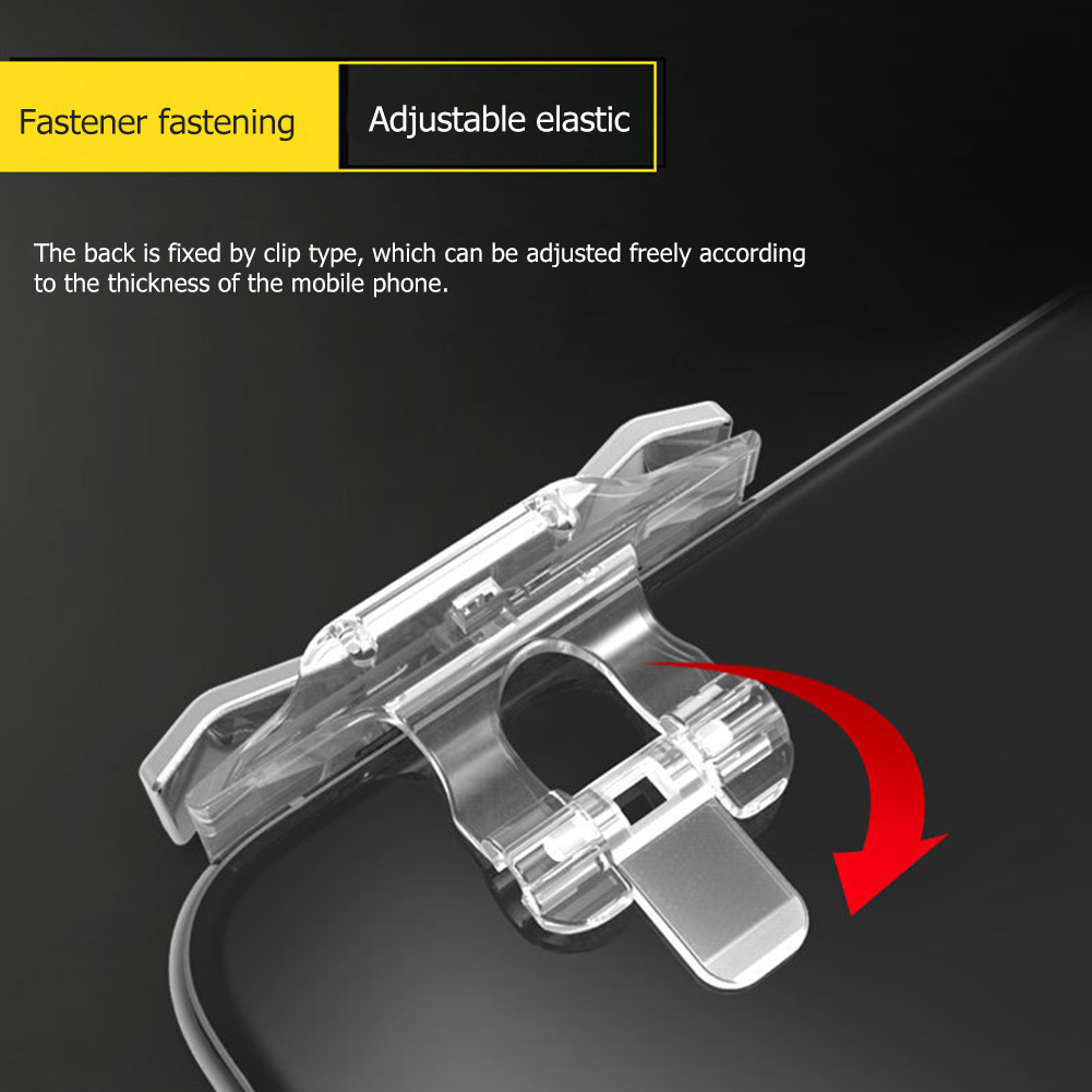 1 Pair Mobile Gaming Trigger P - Gaming Trigger Phone บทวิจารณ์และราคา