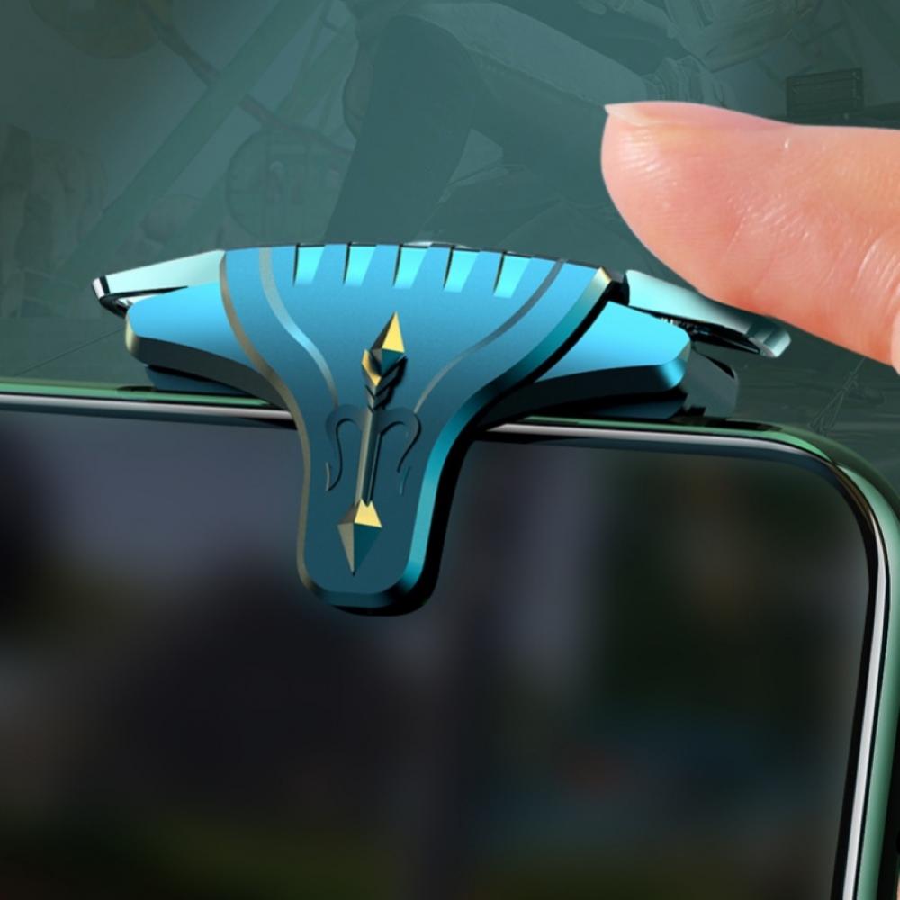 2Pcs F01 Metal Buttons Mobile  - Gaming Trigger Phone บทวิจารณ์และราคา