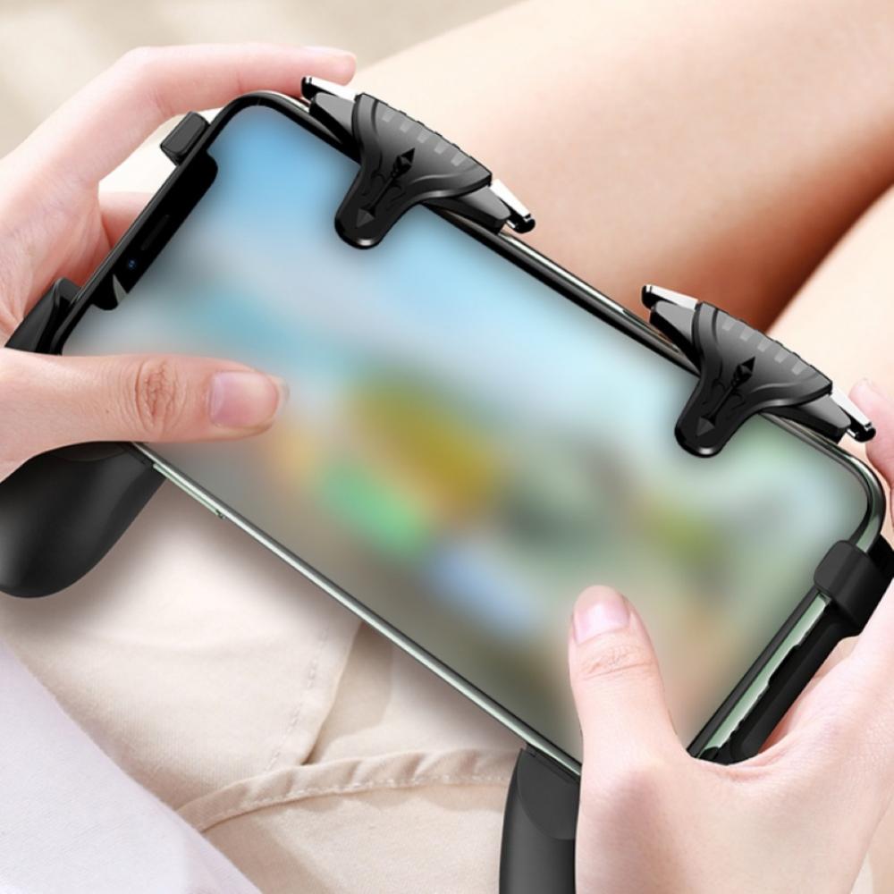 2Pcs F01 Metal Buttons Mobile  - Gaming Trigger Phone บทวิจารณ์และราคา