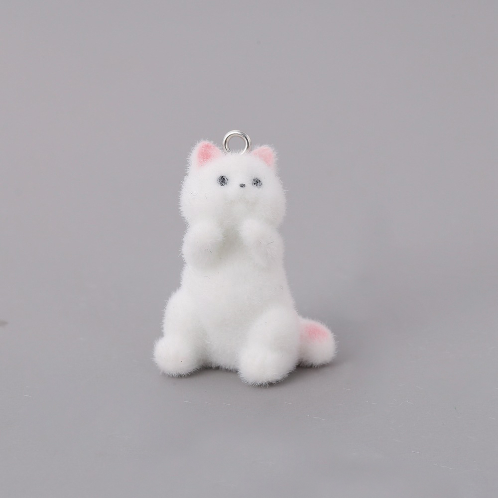 2pcs Flocking Little Cat Resin - Phone Accessories Jewelry บทวิจารณ์และราคา