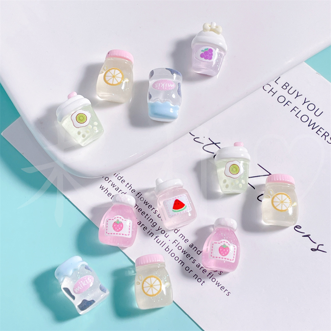 100pcs Cartoon mini transparen - Phone Accessories Jewelry บทวิจารณ์และราคา