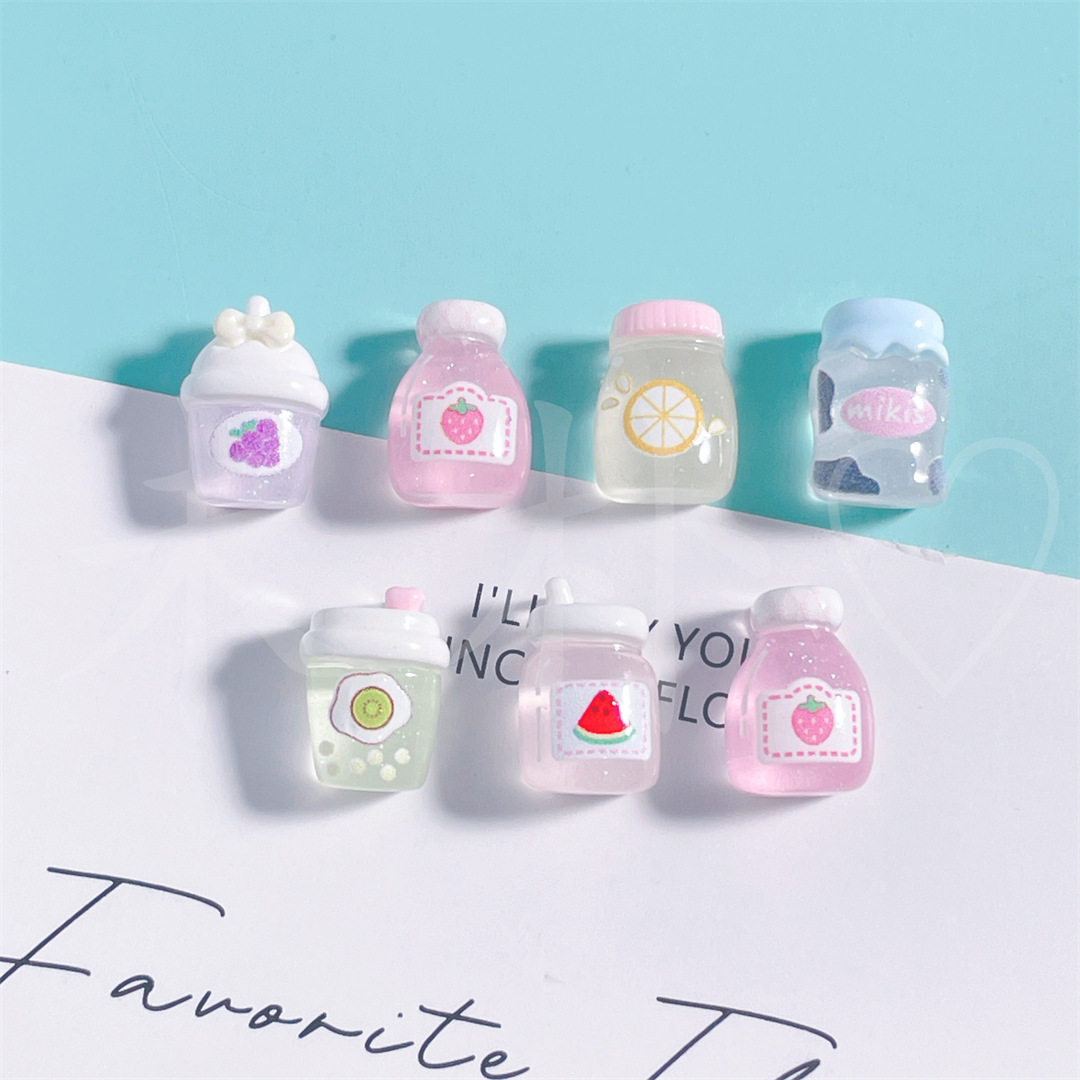 100pcs Cartoon mini transparen - Phone Accessories Jewelry บทวิจารณ์และราคา