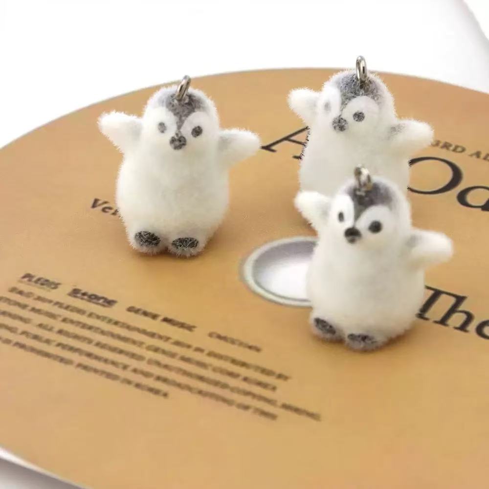 5pcs Flocking Small Penguin Re - Phone Accessories Jewelry บทวิจารณ์และราคา