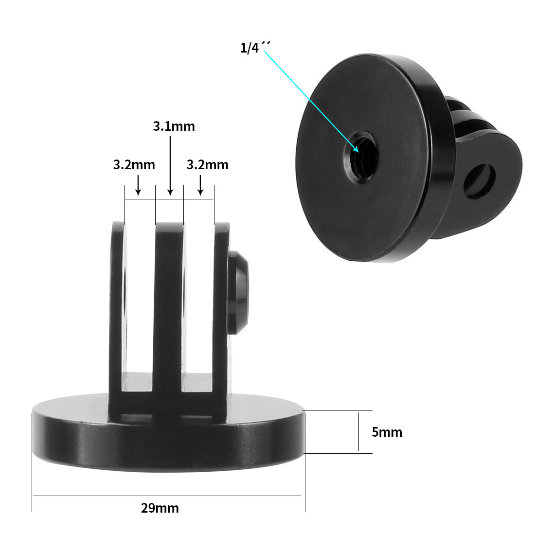 For Gopro Tripod Mount Adapter - Selfie Stick Tripod บทวิจารณ์และราคา